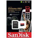 Sandisk Extreme Pro 64 GB 170 MB/s micro SDXC UHS-I, U3, V30, A2 | Eponuda.ba