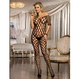 Bodystocking Ohyeah H3015 Black-črna-s/m