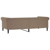  Dnevni krevet boja cappuccina 80 x 200 cm od umjetne kože | shoptok.hr