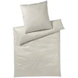posteljnina 200/200 cm žakar krem barve