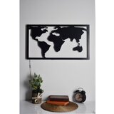 WALLXPERT zidna LED dekoracija World Map 2 Yellow | ePonuda.com