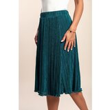 Fenzy Plus Size Plisirano Krilo, Zeleno | Shoptok.si