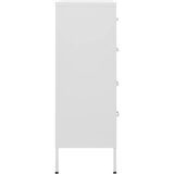  Ladičar bijeli 80 x 35 x 101,5 cm čelični | shoptok.hr
