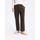 Reserved MEN`S TROUSERS - tamnosmeđe | shoptok.hr