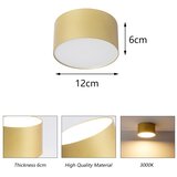Brilagi LED plafonsko svetlo za kupatilo FORIS LED/14W/230V prečnik 12 cm zlatna IP4 | Eponuda.com
