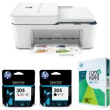  Tiskalnik HP Deskjet Plus 4130 + DODATNE KARTUŠE IN ZAVITEK PAPIRJA AKCIJSKA CENA | Shoptok.si