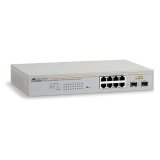 Allied Telesis ALLIED 8x10/100/1000BaseT WebSmart Switch with 2 unpopulated SFP slots | shoptok.hr