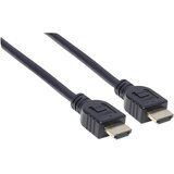Manhattan HDMI Priključni kabel [1x Muški konektor HDMI - 1x Muški konektor HDMI] 10 m Crna Cijene