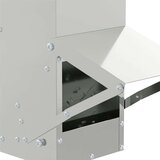  Hranilica za piliće Srebrno 13 x 12 x 51 cm Cinkani čelik | shoptok.hr