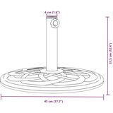  Podstavek za senčnik za Ø38/48 mm palice 12 kg okrogel | Shoptok.si