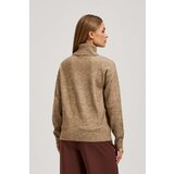 Marisse Beige Turtleneck Sweater | Shoptok.si