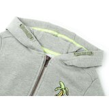  Dječja majica s kapuljačom i patentnim zatvaračem kaki prošarana 116 | shoptok.hr