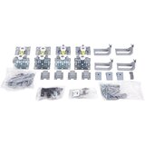 Based komplet za montažo unit, barve aluminija | Shoptok.si