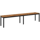  Vrtna klupa 201 x 35 x 45 cm Čvrsto drvo akacije Pravokutni | shoptok.hr