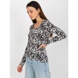 LAKERTA Blouse-LK-BZ-509198-1.49P-white-black | Shoptok.si