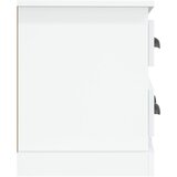 TV ormarić sjajni bijeli 100x35,5x45 cm od konstruiranog drva | shoptok.hr