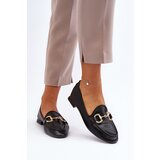 Boto Women's Flat Heel Loafers with Black Decoration Iluvana | shoptok.hr