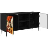  ormar GENNEP 102 x 33 x 51 cm Crni hrast Konstruirano drvo | shoptok.hr