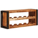  Stalak za vino Smeđa 100 x 45 x 33 cm Čvrsto drvo akacije | shoptok.hr