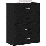 vidaXL Ormari s 2 ladice 2 kom crni hrast 60x31x40cm konstruirano drvo | shoptok.hr