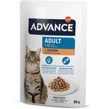 Advance Cat Adult koščki v omaki, vrečka - piščanec - 85 g 85 g Cene
