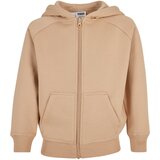 Urban Classics Kids boys' zip-up hoodie in beige Cene'.'
