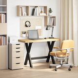 Maison Chic Pisalna miza - pisarniška miza - Računalniška miza NOAIN 120x50x75 cm trdna borovina, (21785701) | Shoptok.si