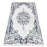 RugsX Preproga ALLURE 1961 Ornament, okvir - strukturna, elegantna, glamur belo / plava 160x220 cm, (21995743) | Shoptok.si