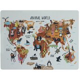 Really Nice Things Namizna podloga Really Nice Things Animals Worldmap, 55 x 35 cm | Shoptok.si