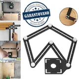 multifunkcionalni aluminijumski lenjir za kopiranje uglova