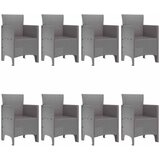  Vrtni set za objed 9 pcs Svjetlosiva Polipropilen | Eponuda.com