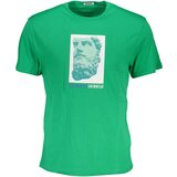Bikkembergs GREEN MEN&#39;S SHORT SLEEVE T-SHIRT Cene
