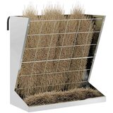 Hranilica za sijeno Srebrno 71 x 33 x 70 cm Cinkani čelik | Eponuda.com