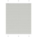 vidaXL Plisirana žaluzija svetlo siva 110x150 cm Širina tkanine | Shoptok.si