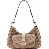 Guess Torba za čez ramo 'JESSA' rjava / brokat / zlata | Shoptok.si