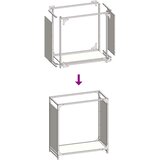  Stalak za drva antracit 60x28x65 cm hladno valjani čelik | shoptok.hr