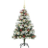  Umjetno božićno drvce S LED lampica Zelena i bijela 120 cm | shoptok.hr
