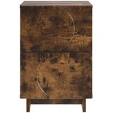  Noćni ormar Dimljeni hrast 33,5 x 34,5 x 50 cm | shoptok.hr