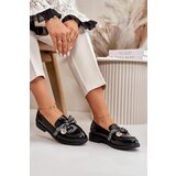 S. BARSKI Patent Ladies Moccasins With Bow Black S.Barski | ePonuda.com