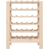  Stalak za vino 61,5x30x82 cm od masivne borovine | Eponuda.com