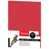 Optima Barvni fotokopirni papir A4, rdeča, 100 listov | Shoptok.si