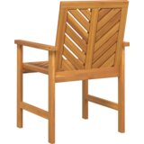  Vrtni set za objed 6 pcs Smeđa Srednja Masivno drvo | shoptok.hr