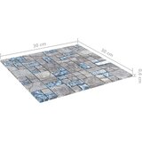In Pločice s mozaikom 22 kom sivo-plave 30 x 30 cm staklene | shoptok.hr