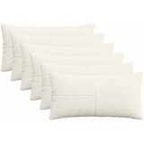  Presvlaka za jastuk 6 pcs ALMELO Krem 40 x 80 cm Kord | shoptok.hr