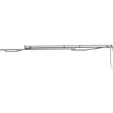  Okvir tende Antracit 400 × 300 cm Aluminij | shoptok.hr