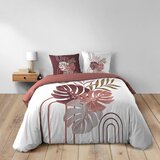 Douceur d intérieur Bijela/ružičasta pamučna posteljina za bračni krevet/za produženi krevet 240x220 cm Astria – Cijene