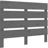  Posteljno vzglavje sivo 100x3x80 cm trdna borovina, (21073591) | Shoptok.si