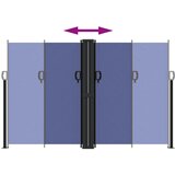  Uvlačiva bočna tenda 160 x 600 cm plava | shoptok.hr