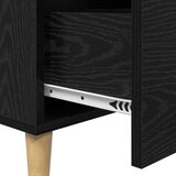  Kreveta Crni hrast 69,5 x 34 x 90 cm Konstruirano drvo | shoptok.hr