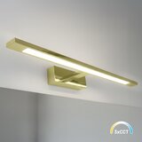  LED osvetljenje za kupatilsko ogledalo KLIMT LED/12W/230V 3000/4000/6000K 60 cm IP44 zlatna | Eponuda.com